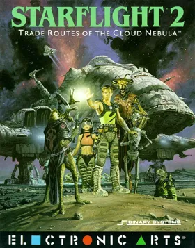 Starflight II - Trade Routes of the Cloud Nebula_Disk1 box cover front